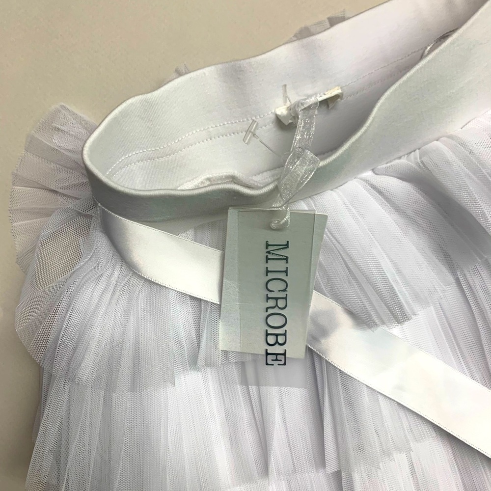 MICROBE Ruffled Skirt - Picture 3 of 4